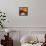 India, Rajasthan, Pipar. vendor making necklaces of marigolds and roses-Alison Jones-Framed Premier Image Canvas displayed on a wall