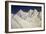 India. Snow on the Himalayas, 1874-1876-Vasili Vasilyevich Vereshchagin-Framed Giclee Print