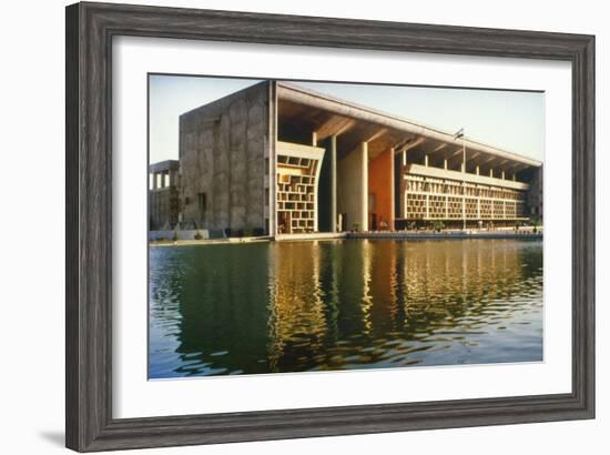 India: Supreme Court-Le Corbusier-Framed Giclee Print