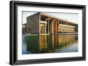 India: Supreme Court-Le Corbusier-Framed Giclee Print