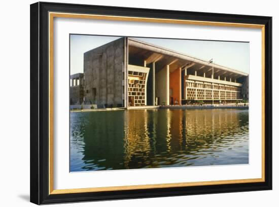 India: Supreme Court-Le Corbusier-Framed Giclee Print