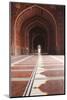 India, Uttar Pradesh, Agra. Archways of the Mosque on the Grounds of the Taj Mahal-Emily Wilson-Mounted Photographic Print