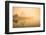 India, Uttar Pradesh, Agra, Taj Mahal (Unesco Site), Yamuna River and Morning Mist-Michele Falzone-Framed Photographic Print