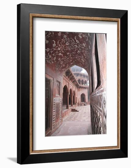 India, Uttar Pradesh, Agra. the Mosque's Arches-Emily Wilson-Framed Photographic Print
