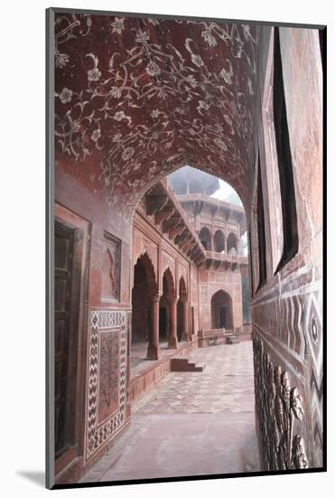 India, Uttar Pradesh, Agra. the Mosque's Arches-Emily Wilson-Mounted Photographic Print