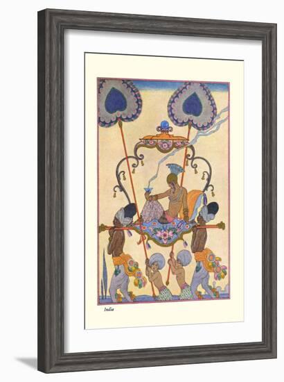 India-Georges Barbier-Framed Art Print