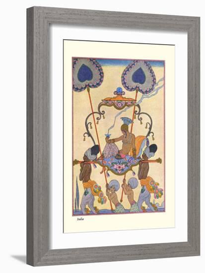 India-Georges Barbier-Framed Art Print