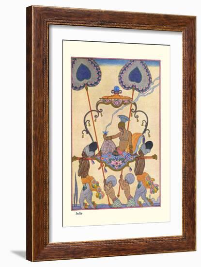 India-Georges Barbier-Framed Art Print