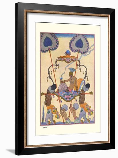 India-Georges Barbier-Framed Art Print