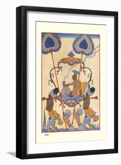 India-Georges Barbier-Framed Art Print