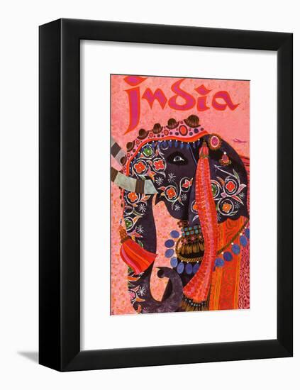 India-David Klein-Framed Art Print