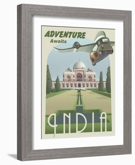 India-Steve Thomas-Framed Giclee Print