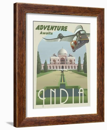 India-Steve Thomas-Framed Giclee Print