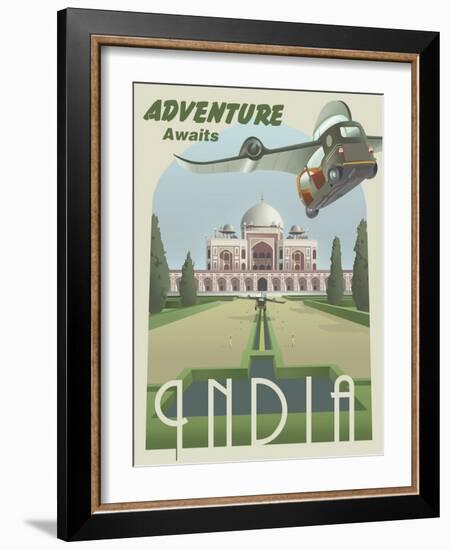 India-Steve Thomas-Framed Giclee Print