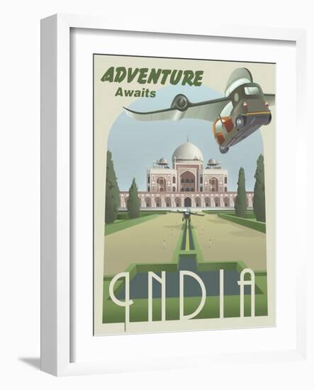 India-Steve Thomas-Framed Giclee Print