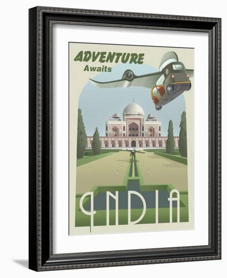 India-Steve Thomas-Framed Giclee Print