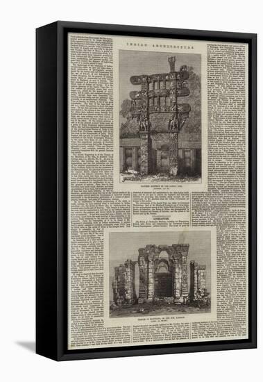Indian Architecture-null-Framed Premier Image Canvas