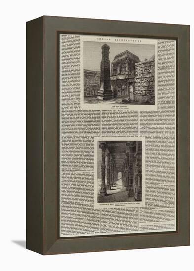 Indian Architecture-null-Framed Premier Image Canvas