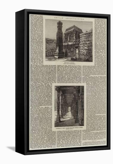 Indian Architecture-null-Framed Premier Image Canvas