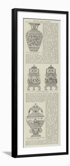 Indian Art Pottery-null-Framed Giclee Print