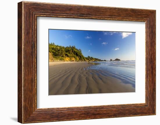 Indian Beach at Ecola State Park Near Cannon Beach, Oregon, USA-Chuck Haney-Framed Photographic Print