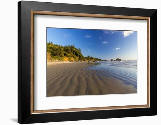 Indian Beach at Ecola State Park Near Cannon Beach, Oregon, USA-Chuck Haney-Framed Photographic Print