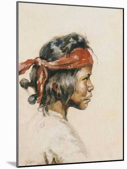 Indian Boy-William Robinson Leigh-Mounted Giclee Print