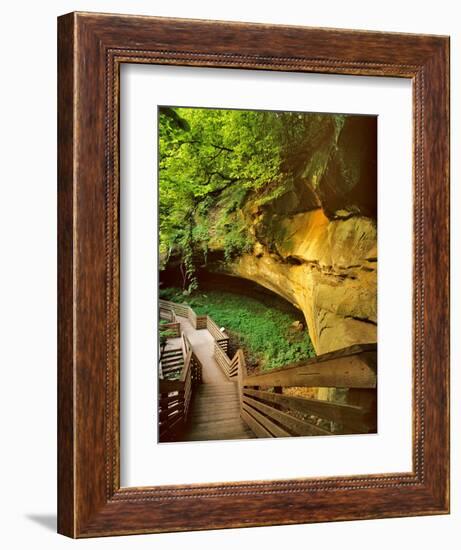 Indian Cave State Park, Nebraska, USA-Chuck Haney-Framed Photographic Print