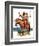 "Indian Chief on Horseback,"August 22, 1936-Charles Hargens-Framed Giclee Print