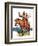 "Indian Chief on Horseback,"August 22, 1936-Charles Hargens-Framed Giclee Print