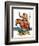"Indian Chief on Horseback,"August 22, 1936-Charles Hargens-Framed Giclee Print