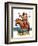 "Indian Chief on Horseback,"August 22, 1936-Charles Hargens-Framed Giclee Print