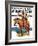 "Indian Chief on Horseback," Saturday Evening Post Cover, August 22, 1936-Charles Hargens-Framed Giclee Print