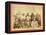 Indian Chiefs Who Counciled with Gen. Miles and Setteled [Sic] the Indian War -- Standing Bull-null-Framed Premier Image Canvas