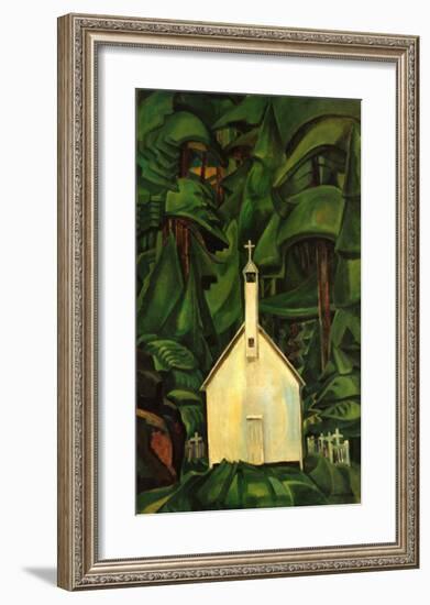 Indian Church-Emily Carr-Framed Art Print