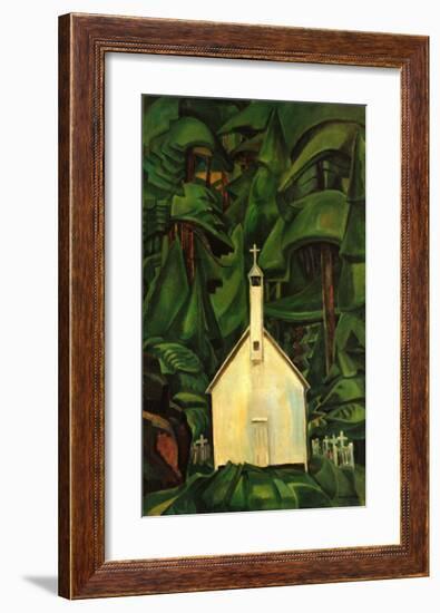 Indian Church-Emily Carr-Framed Art Print