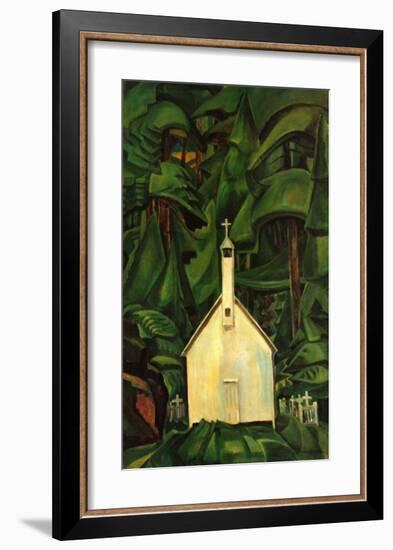 Indian Church-Emily Carr-Framed Art Print