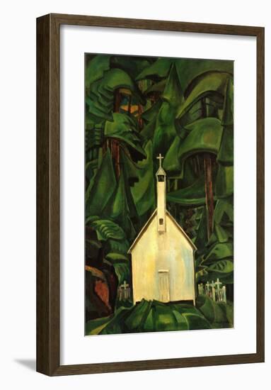 Indian Church-Emily Carr-Framed Art Print