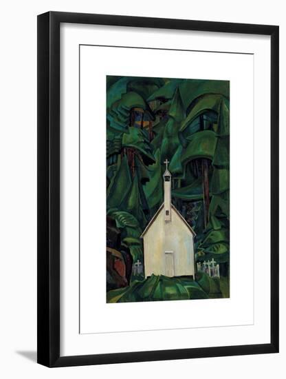 Indian Church-Emily Carr-Framed Premium Giclee Print