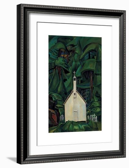 Indian Church-Emily Carr-Framed Premium Giclee Print