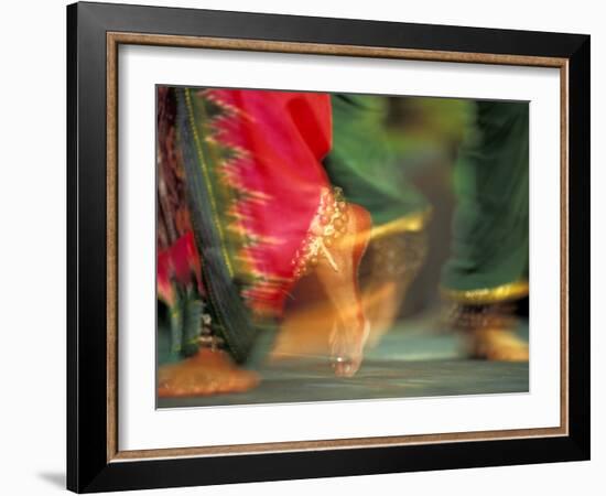 Indian Cultural Dances, Port of Spain, Trinidad, Caribbean-Greg Johnston-Framed Photographic Print