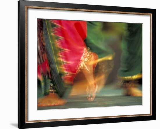 Indian Cultural Dances, Port of Spain, Trinidad, Caribbean-Greg Johnston-Framed Photographic Print