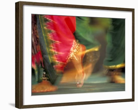 Indian Cultural Dances, Port of Spain, Trinidad, Caribbean-Greg Johnston-Framed Photographic Print