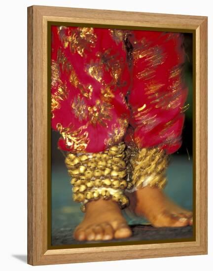 Indian Cultural Dances, Port of Spain, Trinidad, Caribbean-Greg Johnston-Framed Premier Image Canvas