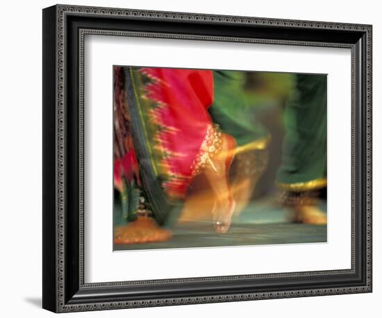 Indian Cultural Dances, Port of Spain, Trinidad, Caribbean-Greg Johnston-Framed Photographic Print