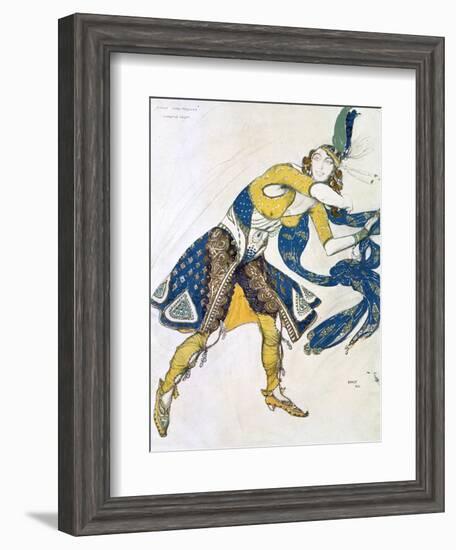 Indian Dance' (La Marquise De Casat), 1912-Leon Bakst-Framed Giclee Print