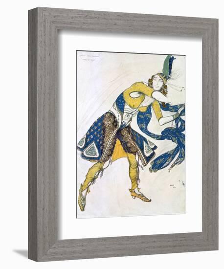 Indian Dance' (La Marquise De Casat), 1912-Leon Bakst-Framed Giclee Print