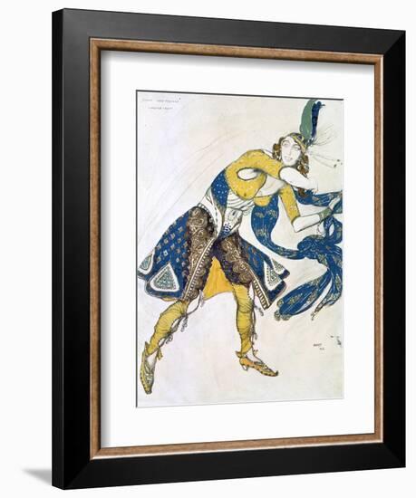 Indian Dance' (La Marquise De Casat), 1912-Leon Bakst-Framed Giclee Print