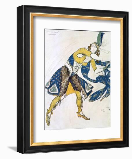 Indian Dance' (La Marquise De Casat), 1912-Leon Bakst-Framed Giclee Print