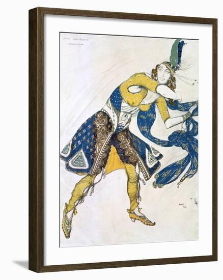 Indian Dance' (La Marquise De Casat), 1912-Leon Bakst-Framed Giclee Print